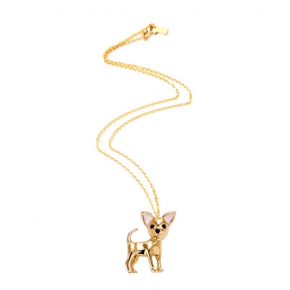 kate spade Jewelry - KATE SPADE • Haute Stuff Chihuahua Long Necklace